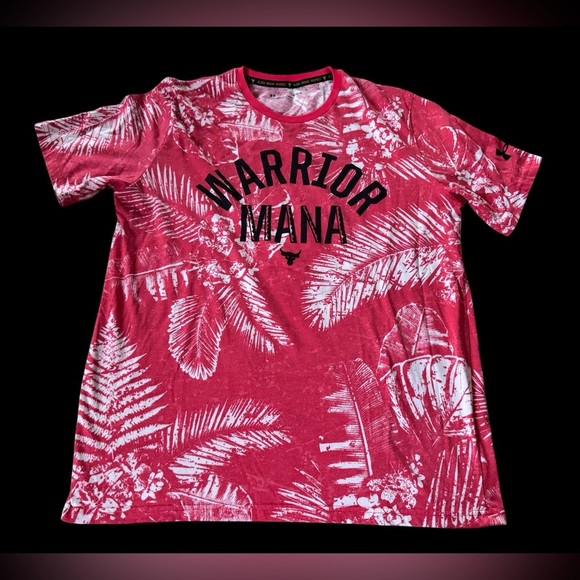 Project Rock Warrior Mana Short Sleeve T Shirt Youth Size Large EUC - Picture 1 of 4